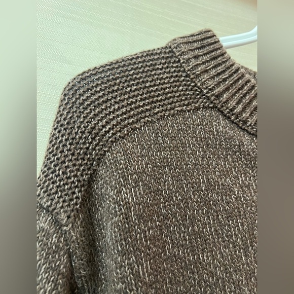 Eddie bauer men’s brown button up sweater size xl - Picture 4 of 8
